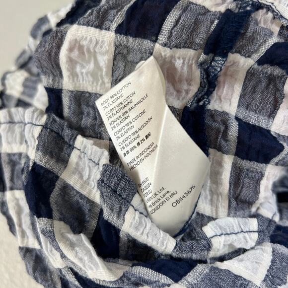 Anthropologie Pilcro Neve Tiered Blouse XS White Cotton Romantic Cottagecore - Picture 9 of 9